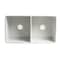 Alfi Brand White Smooth Apron 33" x 18" Double Bowl Fireclay Farm Sink ABF3318D-W - alternate 10